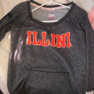 VS Pink University of Illinois Crewneck